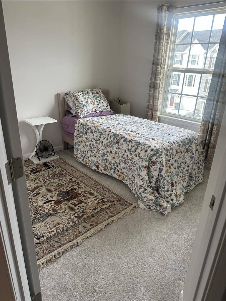 Room with shared bathroom available
