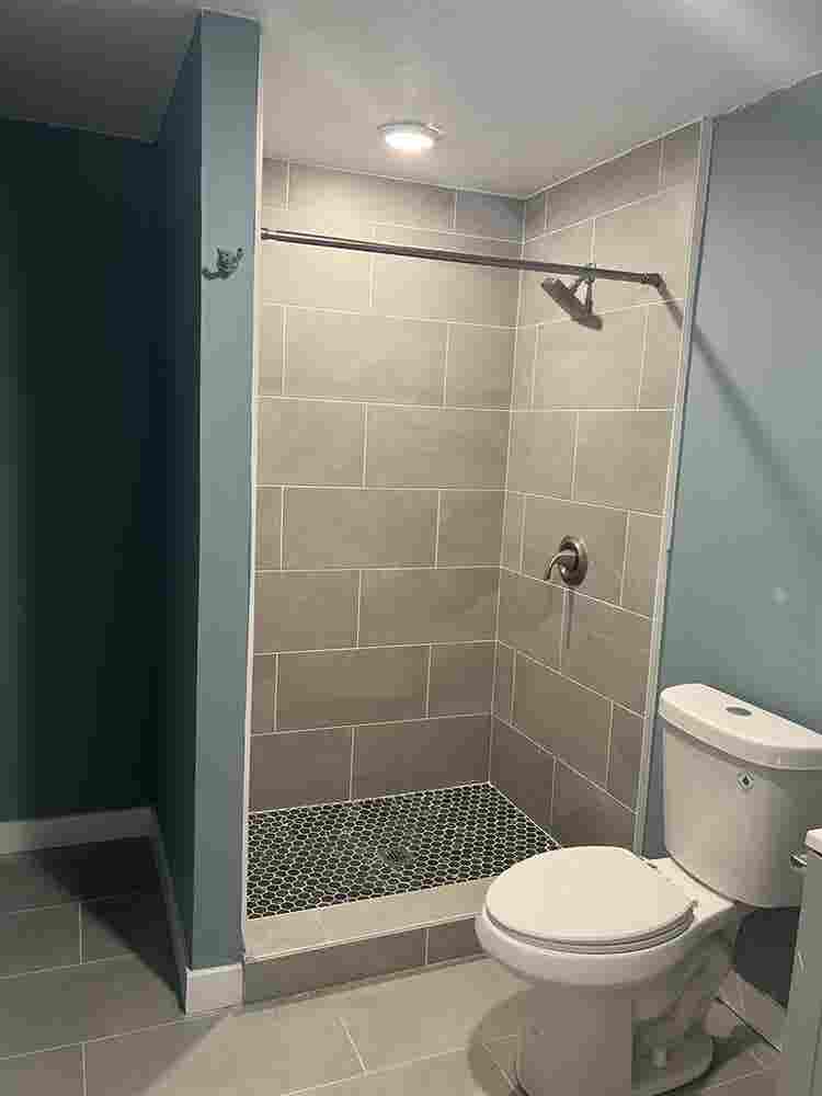 Brand new Basement bath