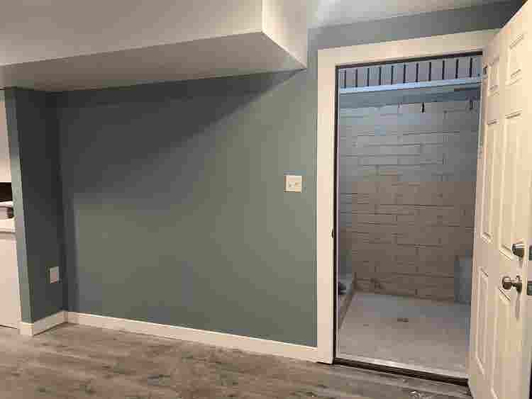 Brand new Basement bath