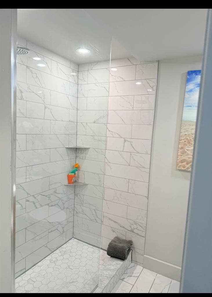 Master bedroom + walk in