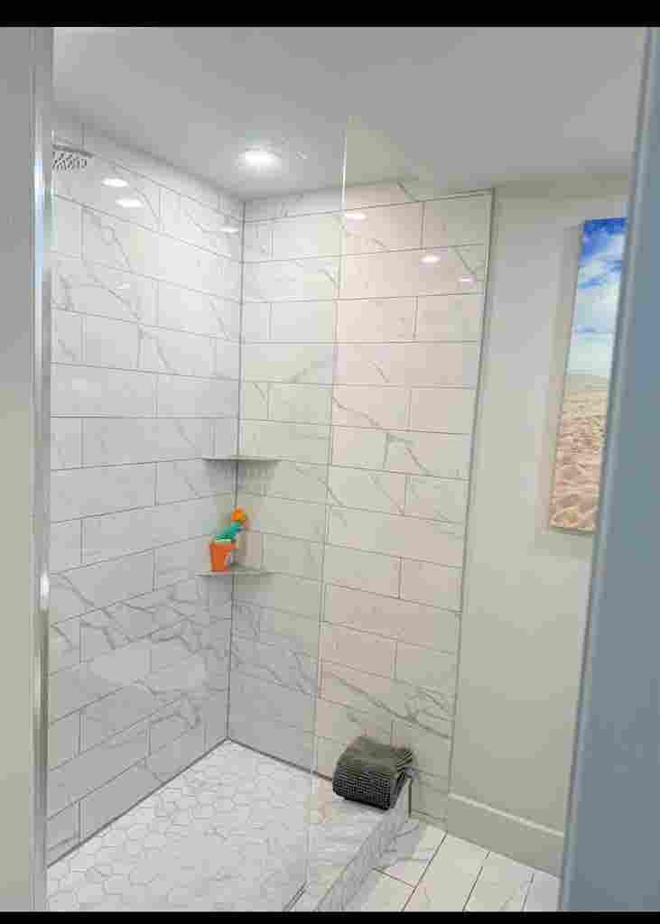 Master bedroom + walk in