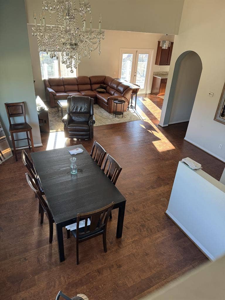 Filling room in  story home