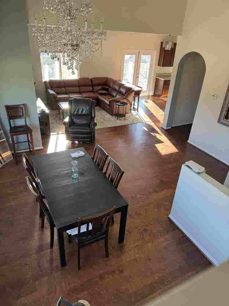 Filling room in story home