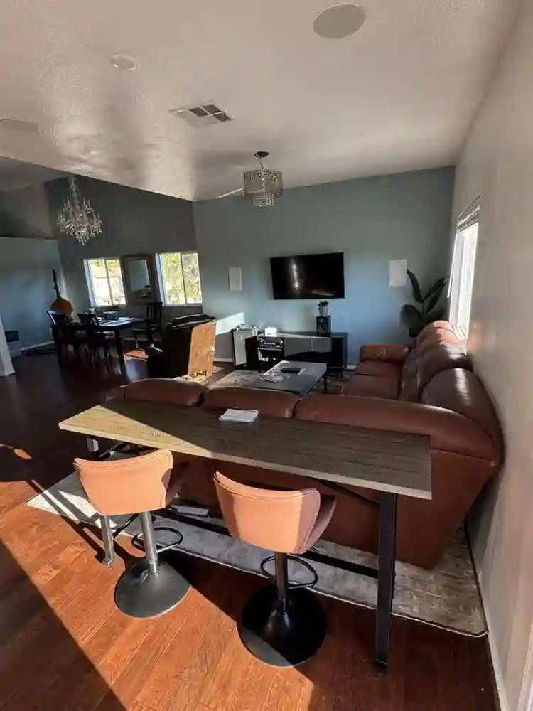 Filling room in story home