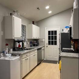 Master bedroom in shared house