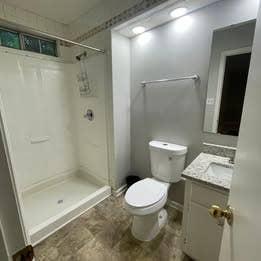 Master bedroom in shared house