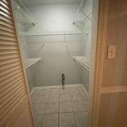 Master bedroom in shared house