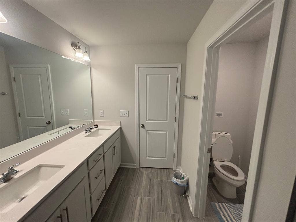 Master bedroom -attached bathroom