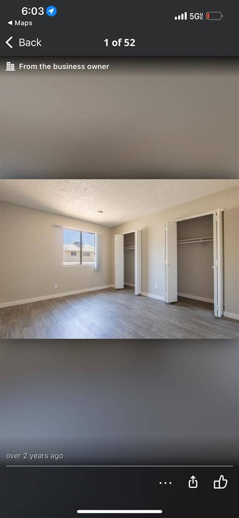 Unfurnished Bed and own bathroom