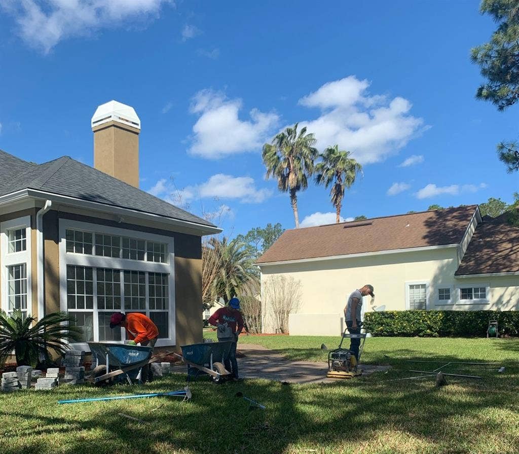 Inside golf club community