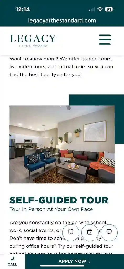 Private bedroom and bathroom