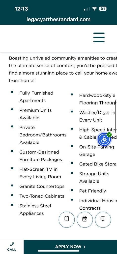 Private bedroom and bathroom