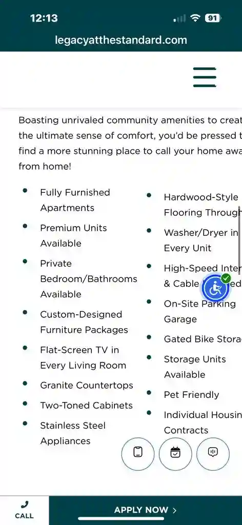 Private bedroom and bathroom