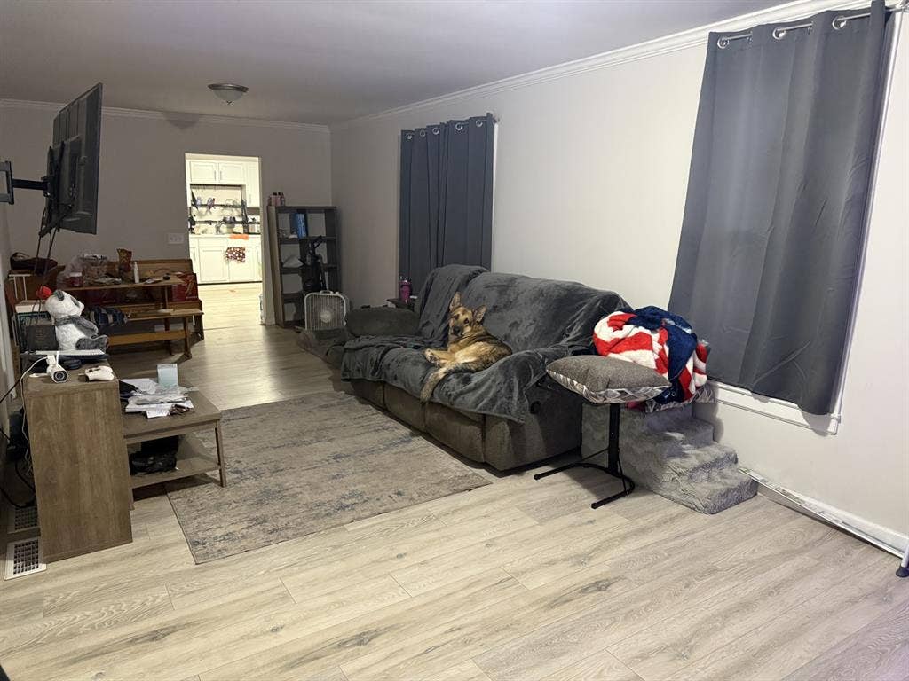 2 downstairs rooms for 1 person