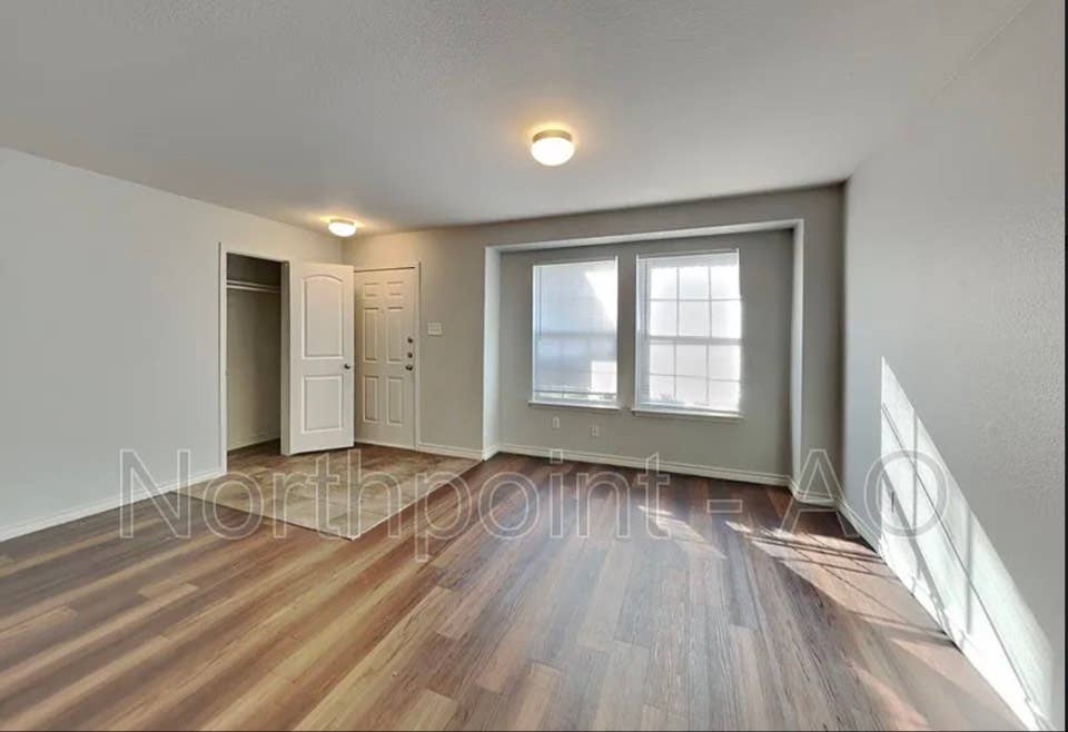 Upstairs open room with shared bath