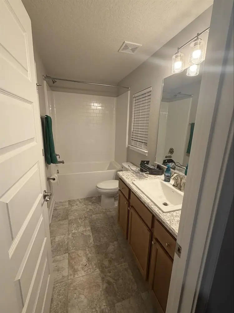 Furnished or unfurnished bedroom