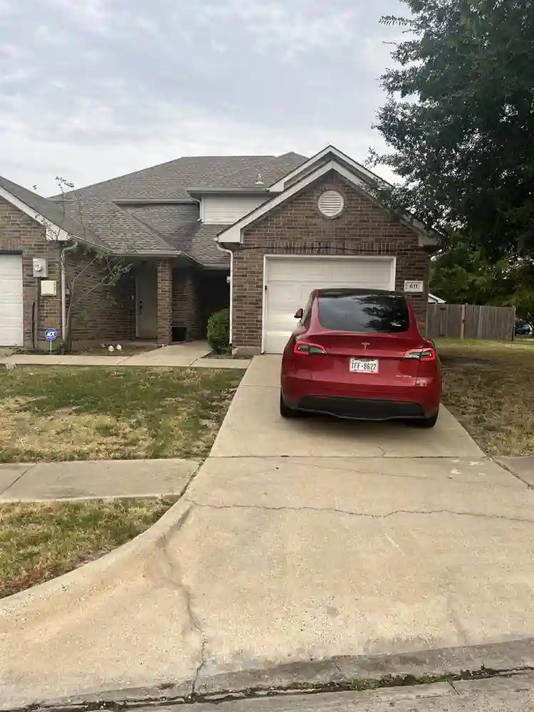 Oversize Corner Lot duplex in Wylie