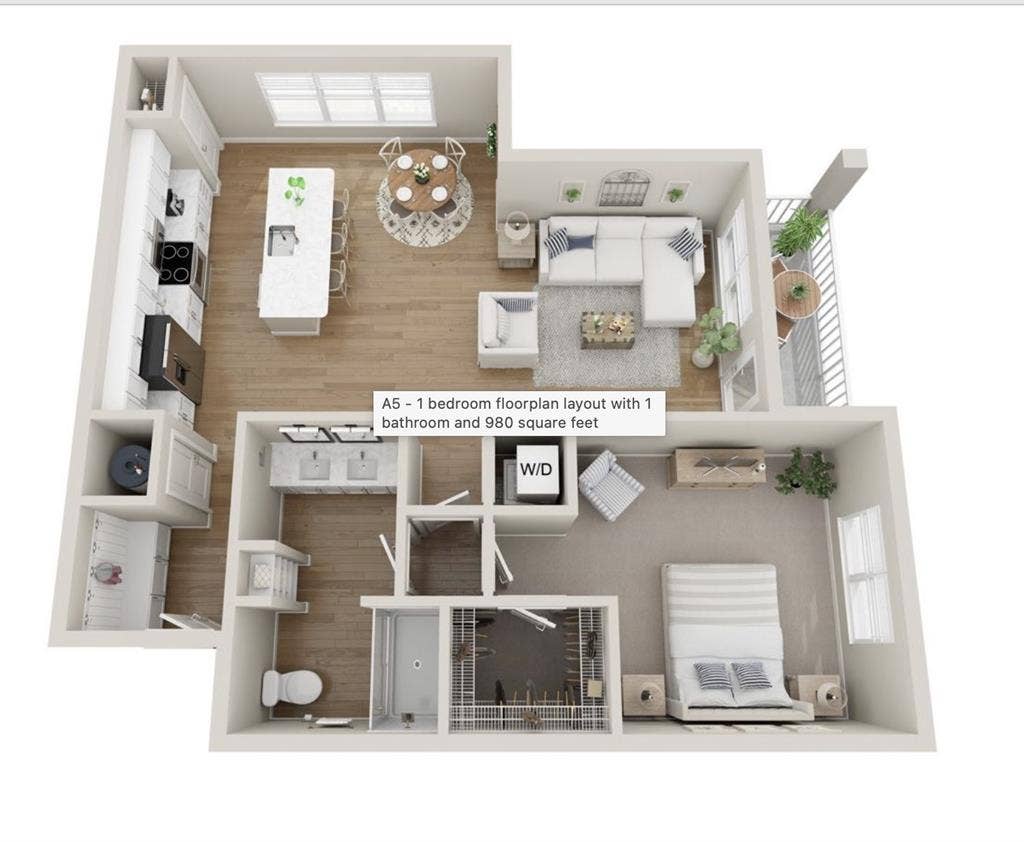 bath Corner apt, sqft