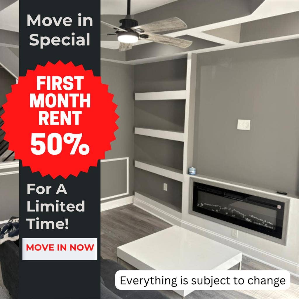 Spacious Room for rent – $/month