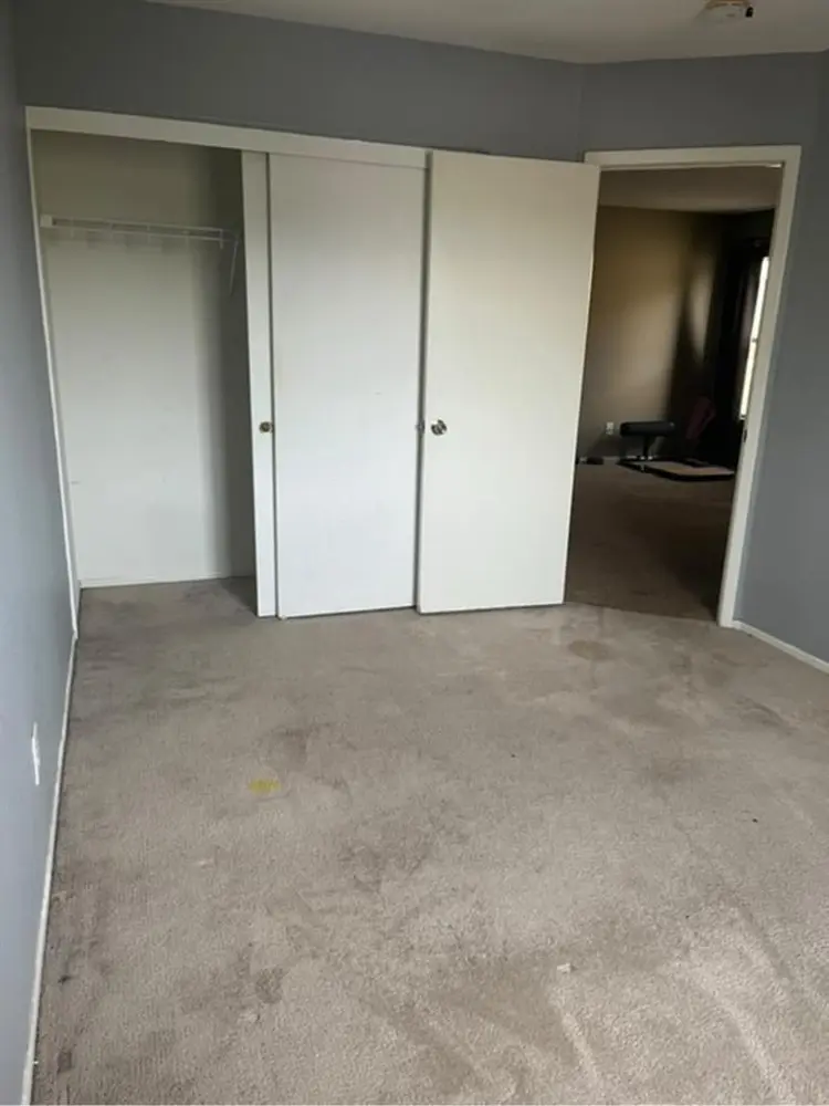 Room with shared bathroom