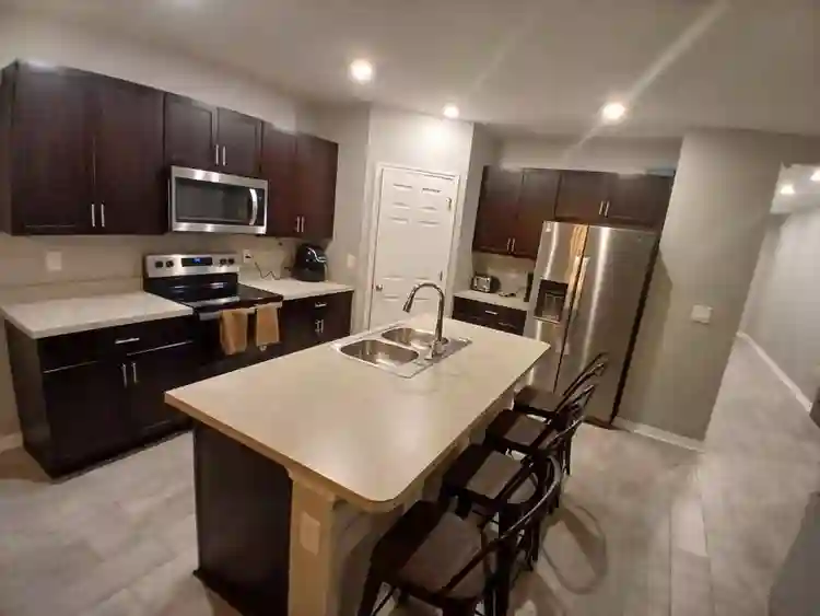 Quite and peaceful neighborhood .