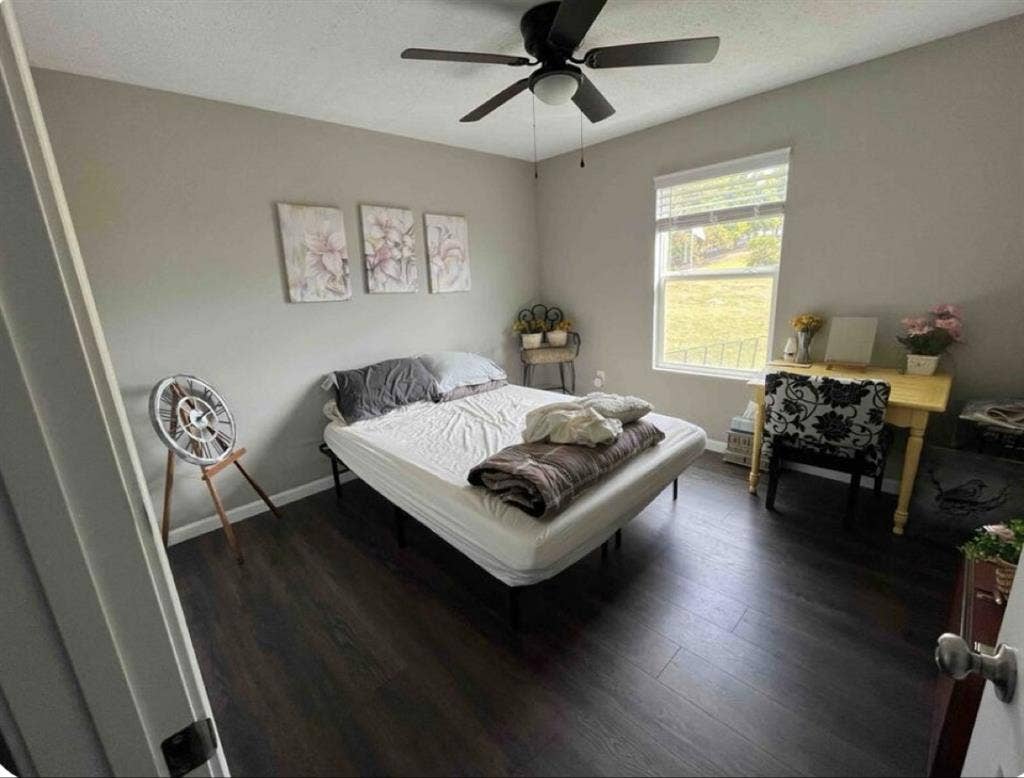 House with Fenced in Yard