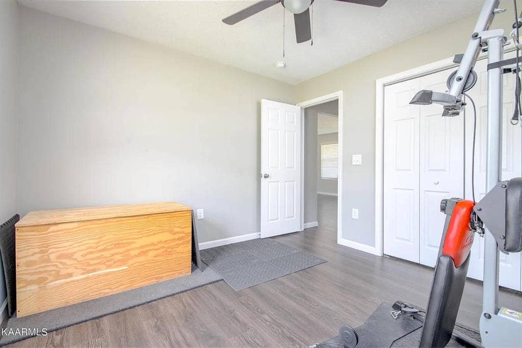 House with Fenced in Yard