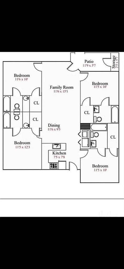 4 BR in Raleigh