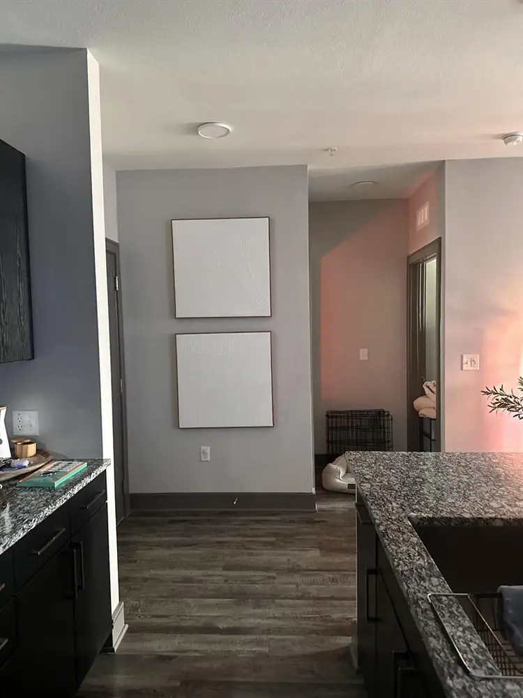 Private bedroom and bathroom