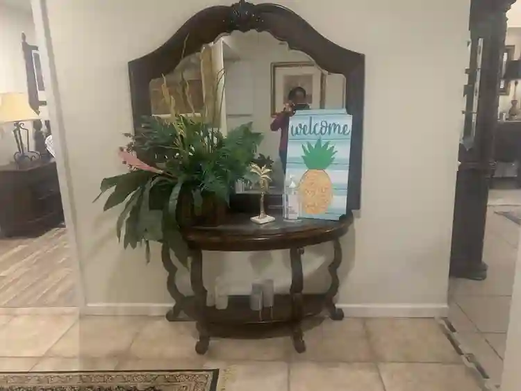 Fully furnished bedroom