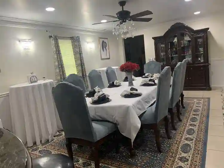 Fully furnished bedroom