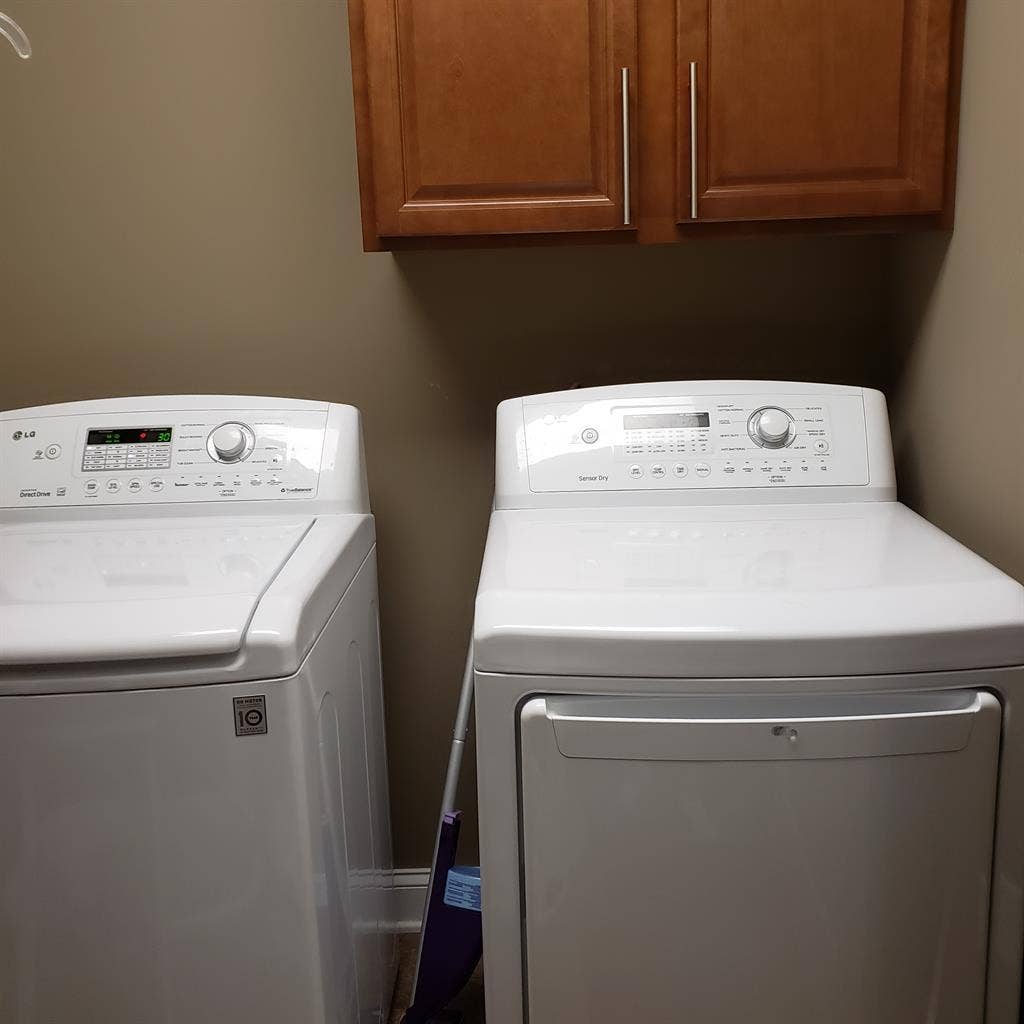 Furnished room inside house.