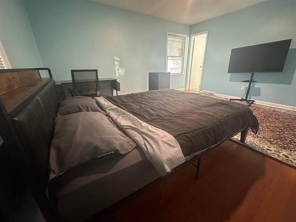 Furnished MASTER BEDROOM