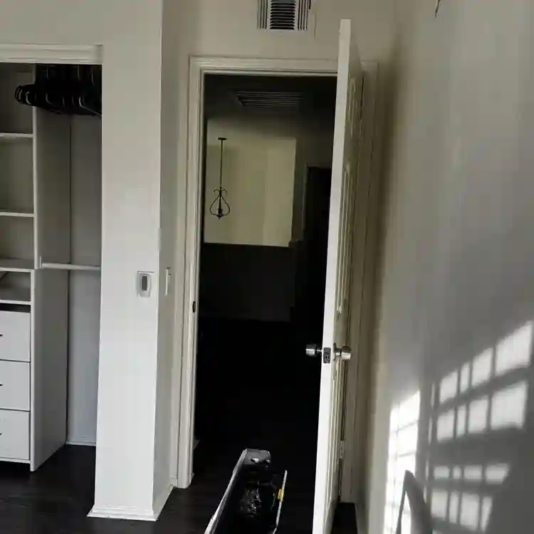 Single room/bathroom or two rooms.