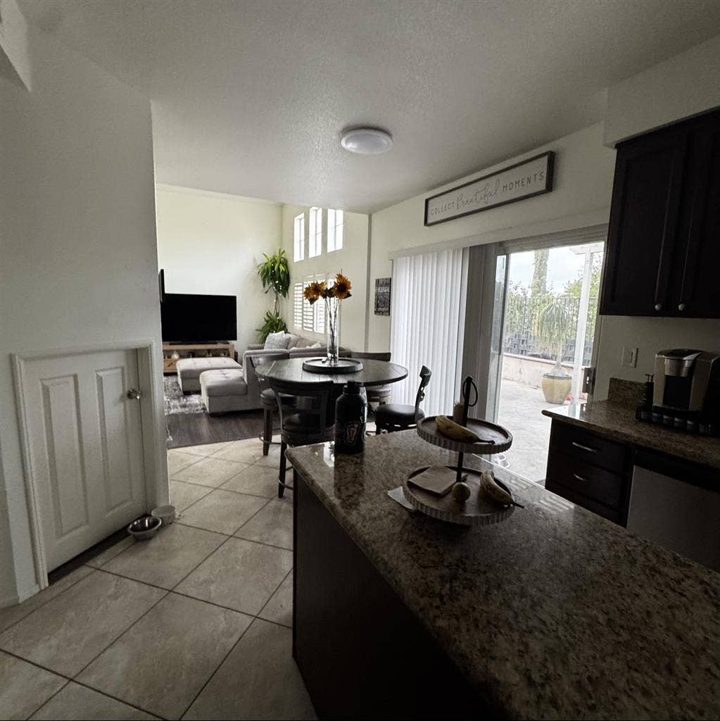 Single room/bathroom or two rooms.