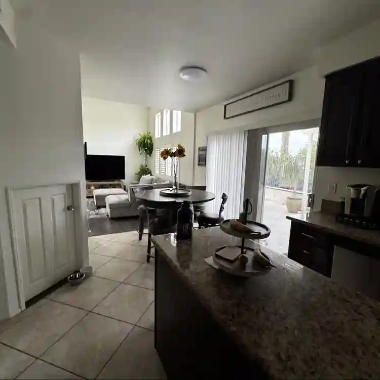 Single room/bathroom or two rooms.