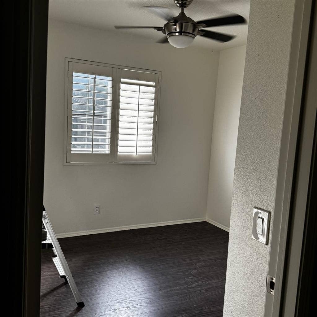 Single room/bathroom or two rooms.