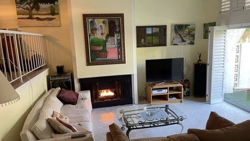 Upstairs Atrium Bedroom in Condo