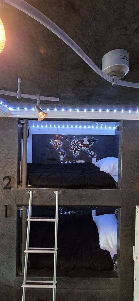 Hostel Smart Bed for Rent $ Nite