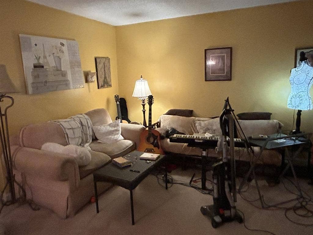 Furnished room with ensuite
