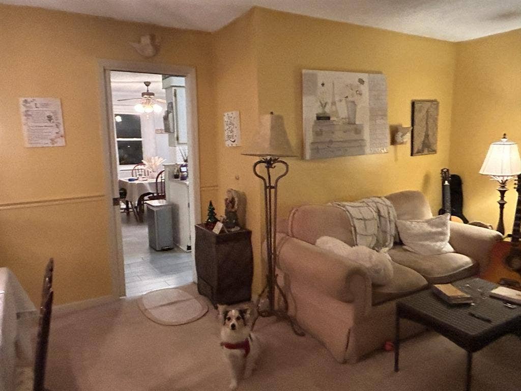 Furnished room with ensuite