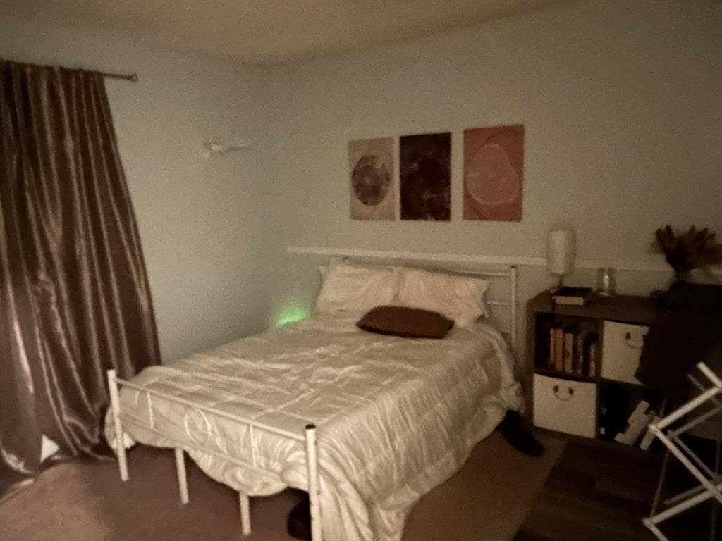 Furnished room with ensuite