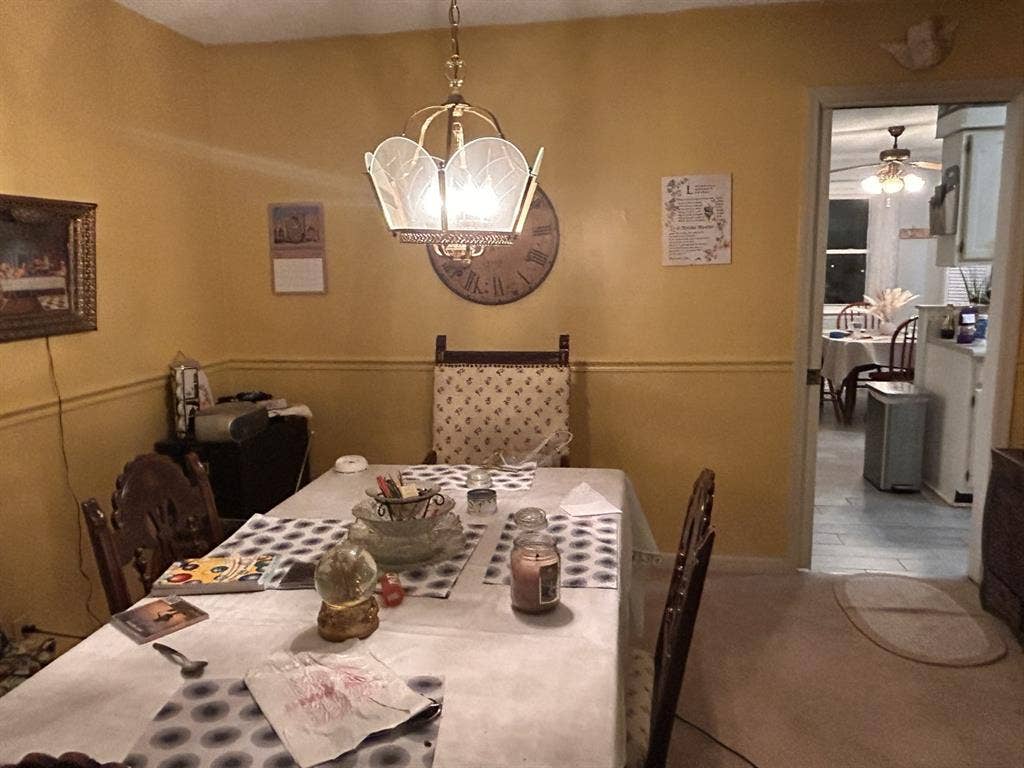 Furnished room with ensuite