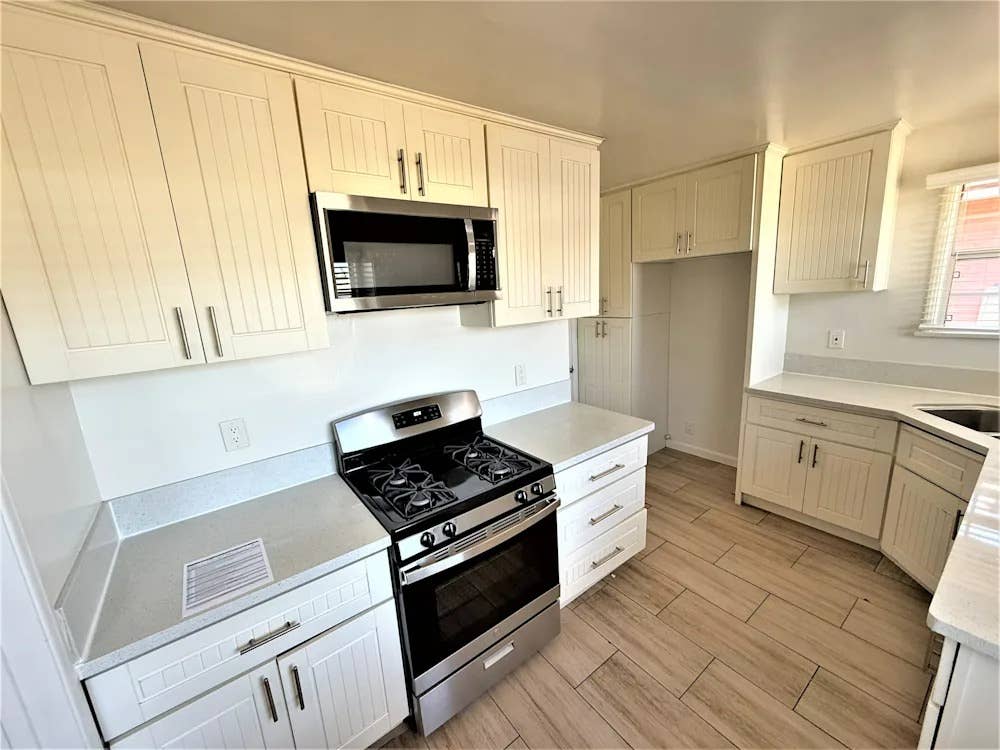 Walk through the front door