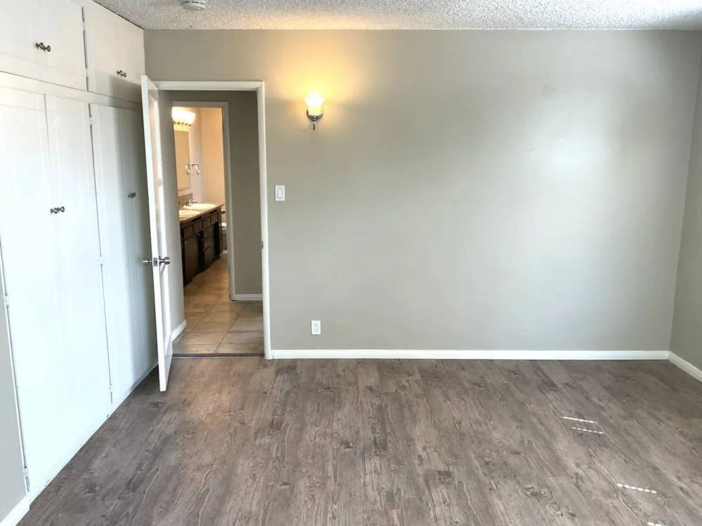 fenced backyard comes complete