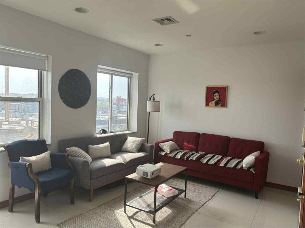 Room with private bathroom