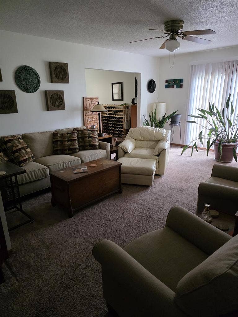 One bedroom available in duplex