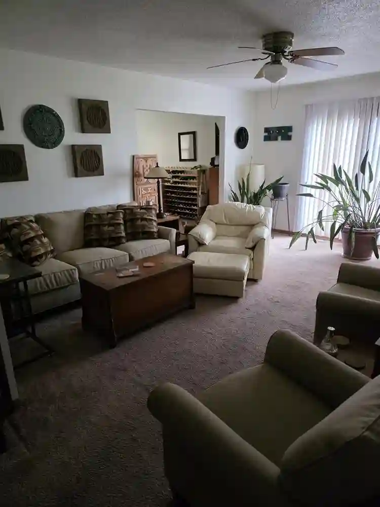 One bedroom available in duplex