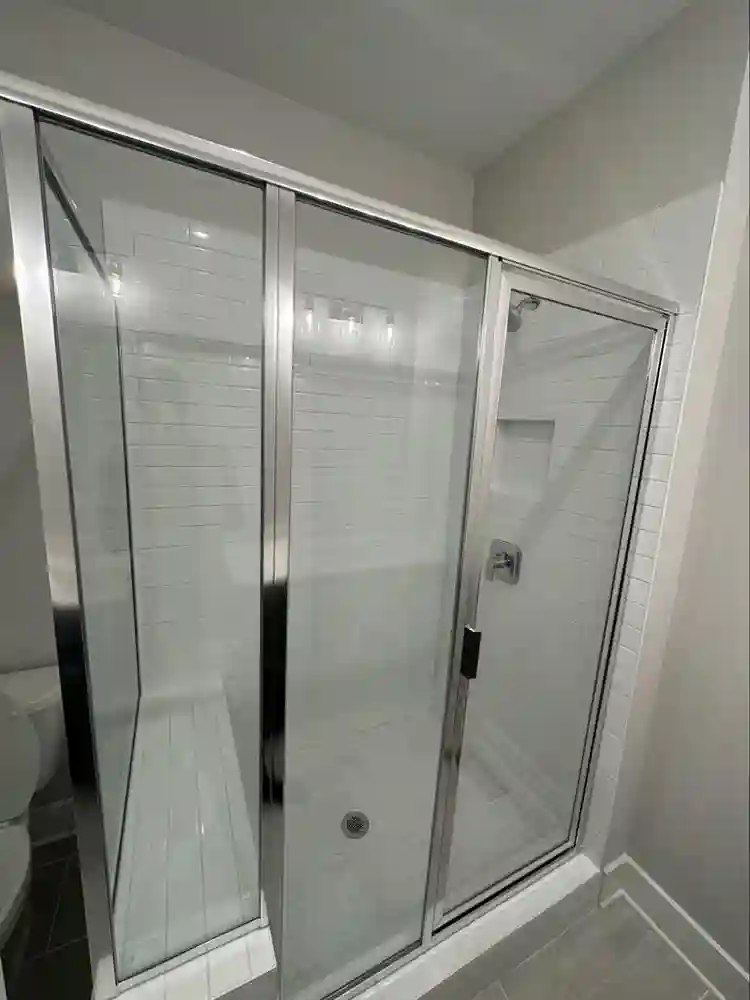 Primary bedroom in Atl townhome