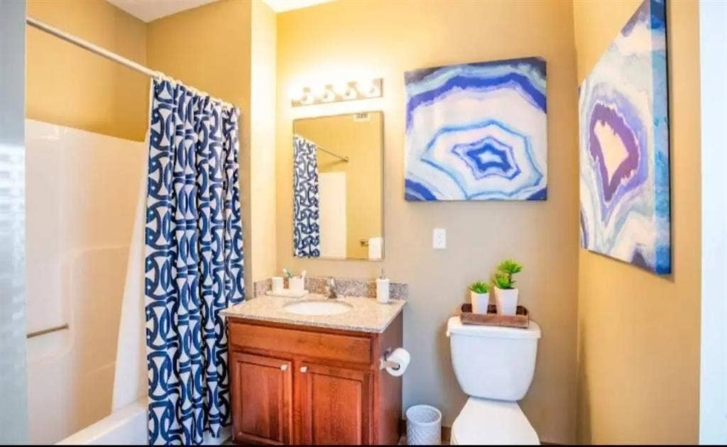 Private room private bathroom near